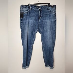 Silver Boyfriend Jeans